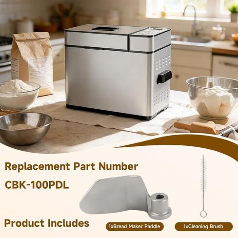Bread Maker Machine Kneading Paddle Compatible With Cuisinart Oster ExpressBake CBK-100 CBK-110 CBK-200 Replace#: CBK-100PDL in Kuwait