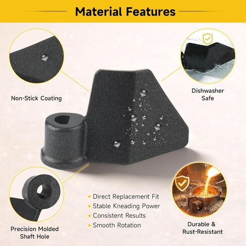 مجداف عجن آلة الخبز متوافق مع صانعي الخبز Sunbeam Oster 5820 5834 5890 HB-B101 استبدال #: 108962-000-000 102530-000 in Kuwait