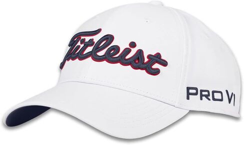 Titleist Tour Performance Golf Hat White/Red/Blue One Size Fits Most in Saudi Arabia