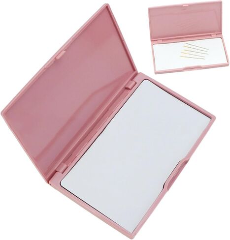 Magnetic Needle Case,Needle Storage Holder,Portable Rectangle Magnetic Sewing Stitching Pin Storage Box,Sewing Knitting Pin Organizer,Needle Container Tool,for Storing Needle in Kuwait