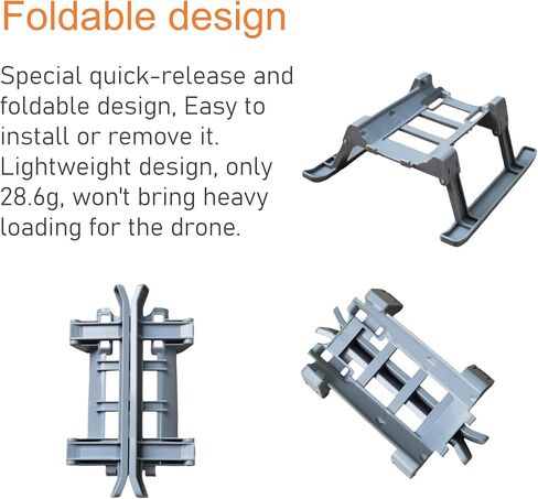 Quick-release Foldable Landing Gear Hightened Landing Leg Support for DJI Mavic Air 2 Mavic Air 2S in Saudi Arabia