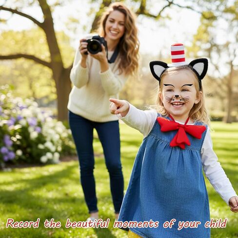مجموعة عصابة رأس وربطة عنق على شكل أذن قطة، عصابة شعر على شكل أذن قطة باللونين الأحمر والأبيض، ملحقات أزياء قبعة قطة للحفلات التنكرية، الهالوين، الحفلات ذات الطابع الشخصي، تتضمن عصابة رأس، وقفازات، وربطة عنق، وملصقات للوجه in Kuwait
