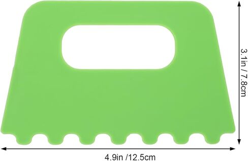 STOBOK Kids Art Paint Scraper Tool Set 4 Pieces Plastic Scrapers for Children S Creative Painting and DIY Drawing Activities with Ergonomic Handles 4.9X3.1 Inch in Saudi Arabia
