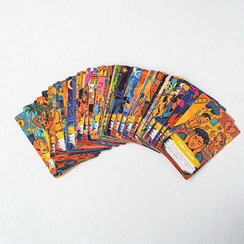 ما هو الشاي؟ بطاقات أوراكل للمبتدئين - مجموعة مكونة من 54 بطاقة للكارما ورفاق الروح والحب والصداقة وقراءات مسار الحياة - بطاقات عرافة سهلة الاستخدام للتوجيه الروحي in Kuwait