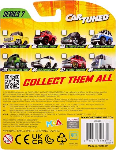 MGA Entertainment CarTuned Series 7-1950 Chevy COE Truck (مخصصة) in Saudi Arabia
