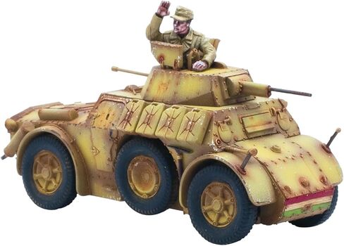 Warlord Games Bolt Action: Italian Autoblinda AB41/43 Armoured Car in Saudi Arabia