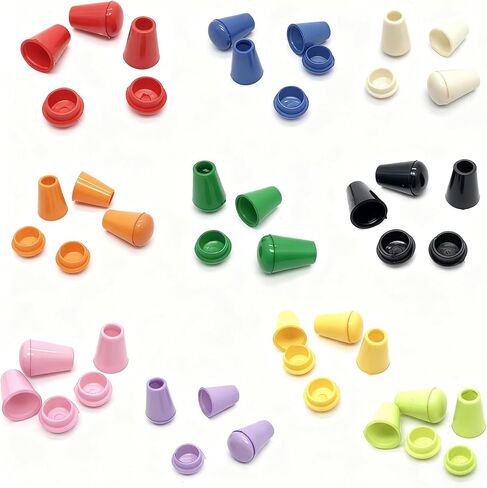 NIIIYTYB 25Pcs Paracord End Caps and Cord Locks Plastic Drawstring Stoppers and Toggles for Hoodie Rope Shoe Strings Shoelace Stop Clips Cord Ends Stops for Drawstrings and Clothing Accessories in Saudi Arabia