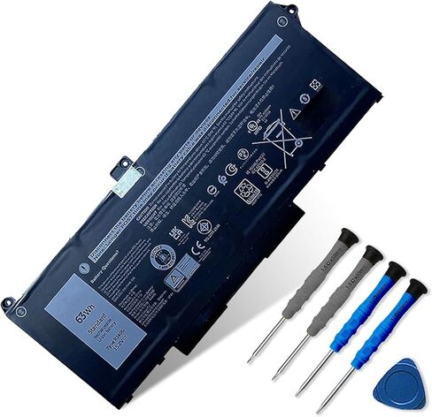 Dentsing 1V1XF Laptop Battery Compatible with Dell Latitude 5400 5410 5500 5510 Precision 3540 3550 Inspiron 7590 7591 7791 2-in-1 Series Notebook 01V1XF XV8CJ R8D7N 4GVMP 11.4V 42Wh/3500mAh 3-Cell in Saudi Arabia