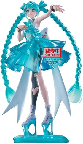 Banpresto - Vocaloid - Hatsune Miku - Clearluxe Emerald Gem Evolve Figure in Kuwait