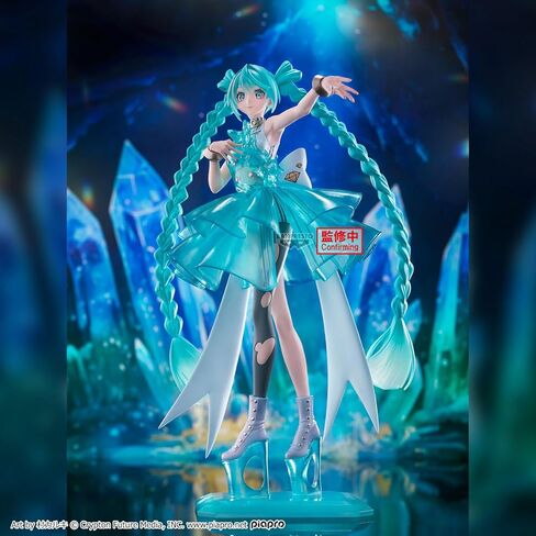 Banpresto - Vocaloid - Hatsune Miku - Clearluxe Emerald Gem Evolve Figure in Kuwait