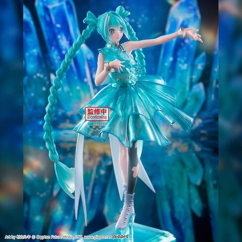 Banpresto - Vocaloid - Hatsune Miku - Clearluxe Emerald Gem Evolve Figure in Kuwait