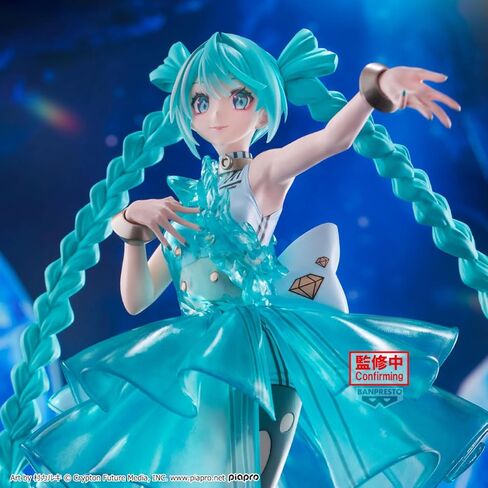 Banpresto - Vocaloid - Hatsune Miku - Clearluxe Emerald Gem Evolve Figure in Kuwait