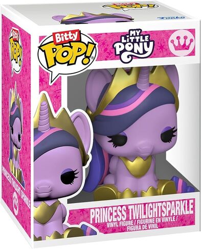 Funko Pop! Bitty Town: My Little Pony - Castle of Friendship - Princess Twilight Sparkle - 0.9 Inch and 2 Inch (5.1 Cm) - Cartoon Collectable - Gift Idea - Toys for Kids & Adults in Saudi Arabia