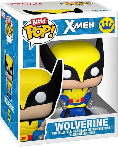 فانكو بوب! صناديق بيتي: X-Men - مجموعة لعب The X-Mansion - Wolverine and Professor X - حقيبة عرض قابلة للتجميع مع مشهد داخلي ومساحة تخزين - فكرة هدية in Kuwait