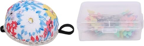 RASTKY Lovely Needle Cushions Pins Holder Eye Catching Design Sewing Pins Set Ideal for Wedding Decoration or Parties Stainless Steel Cotton Fabric Material in Saudi Arabia