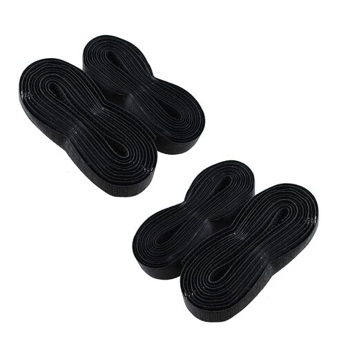 2PCS Black Patch Adhesive Strip Accessories 20mm x 2m Strong Sticky Tape for Sewing and DIY Crafts in Saudi Arabia