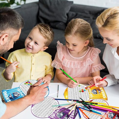 Fancy Land 100 Days of School Craft Kits Happy 100th Day Gumball Machine Coloring Crafts for Kids School Party Decorations Art Project Supplies Painting Activities 24Pcs in Saudi Arabia