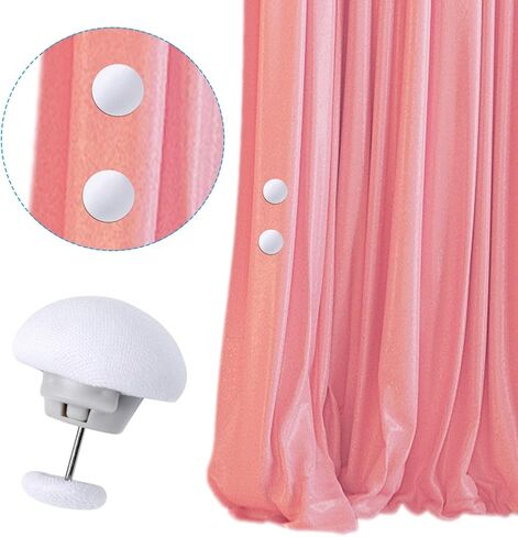 16pcs Duvet Pin Clips, Anti-Slip Duvet Cover Clips Prevent Shifting Comforter Strong Hold Button Fasteners Bedding Accessories for Curtains Quilts Cushions in Saudi Arabia