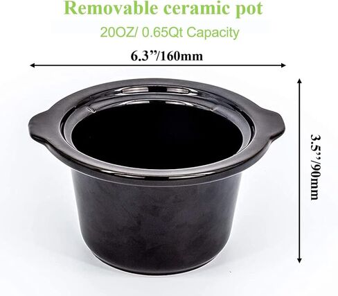 0.65 qt slow cooker warmer, fondue pot set,chocolate melting pot in Saudi Arabia