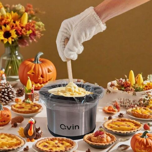 0.65 qt slow cooker warmer, fondue pot set,chocolate melting pot in Saudi Arabia
