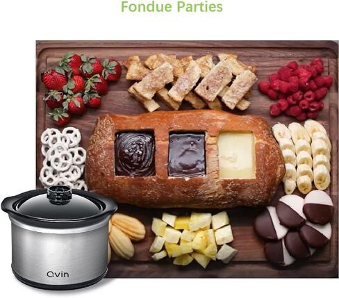 0.65 qt slow cooker warmer, fondue pot set,chocolate melting pot in Saudi Arabia