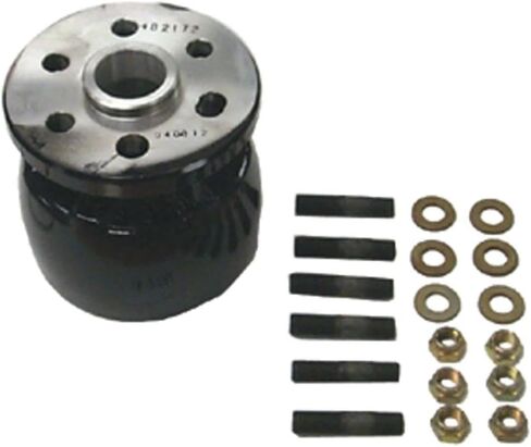 قارنة محرك Mercruiser Sterndrive Rareelectrical متوافقة مع Gm 4.3L V6 5.0L 5.7L V8 305 350 Cid Alpha One 2 قطعة إلى 1 قطعة مجموعة تحويل الختم الرئيسي الخلفي 14505A2 Omc 775495 in Saudi Arabia
