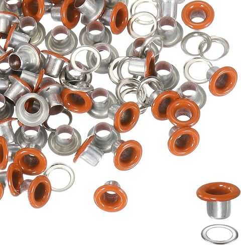 YELARXI Grommets Kit, Metal Eyelets, Grommet Eyelets Kit with Washers 3mm 1/8" Round Inner Hole Fitting for (Fabric/Shoes/Clothes/DIY Crafts/Bag/Belt) 250 Set & Bright Black in Saudi Arabia