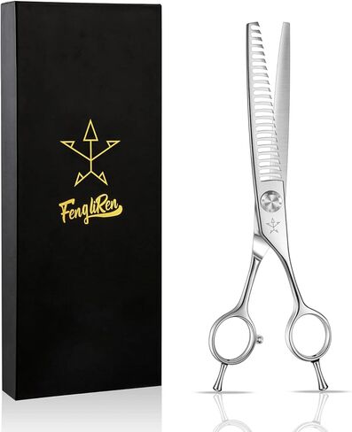 High-end Professional Dog Grooming Scissors Pet Grooming Shears 7.5 Inches Extremely Very Sharp Made Of Advanced Stainless Steel Alloy By Hand For Dog Cat And Horse Breeder in Saudi Arabia