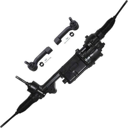 Detroit Axle - 2WD Rack & Pinion Kit for Dodge Charger Magnum Challenger Chrysler 300, 1 Power Steering Rack & Pinion Assembly, 2 Outer Tie Rod Ends Replacement in Saudi Arabia