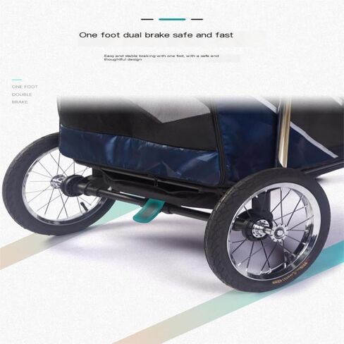 Pet Strollers Pet Stroller is Convenient and Simple, Foldable, Lightweight Material, Medium and Large Size for Cats and Dogs Pet Stroller Medium in Saudi Arabia