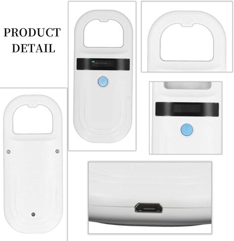 Animal Chip Scanner for Pet, 134.2KHz 5V USB2.0 Animal Supports FDXB ISO11784 / 11785 Pet Microchip Scanner EMID Microchip Reader for Animal Identification Management in Saudi Arabia
