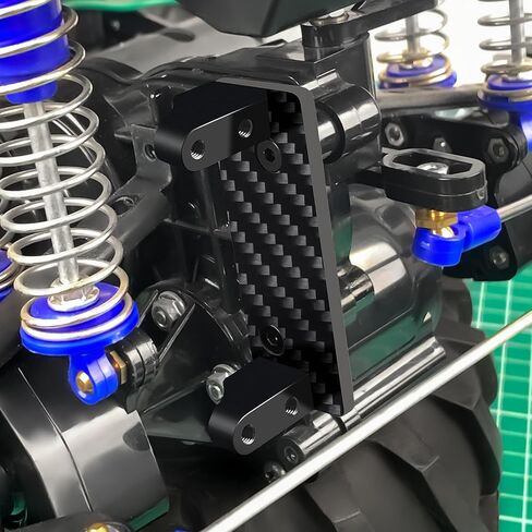 دعامة تثبيت ثابتة من ألياف الكربون لـ 1/10 Tamiya Clod Buster، أجزاء ترقية سيارة RC 4x4x4 in Kuwait