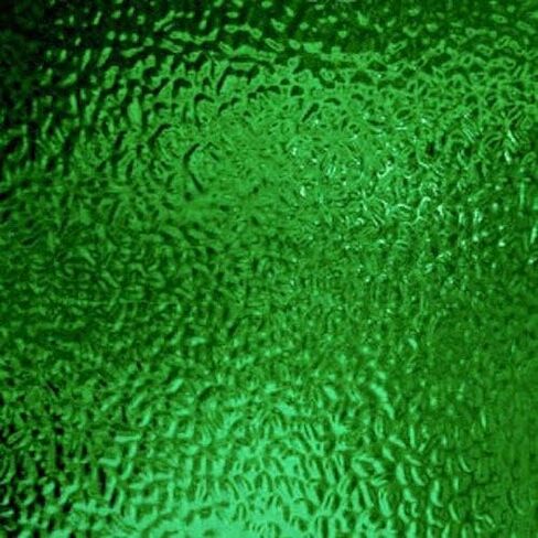 Wissmach Stained Glass Sheet: Green English Muffle | Curated by BiNARi Glass Studio in Saudi Arabia