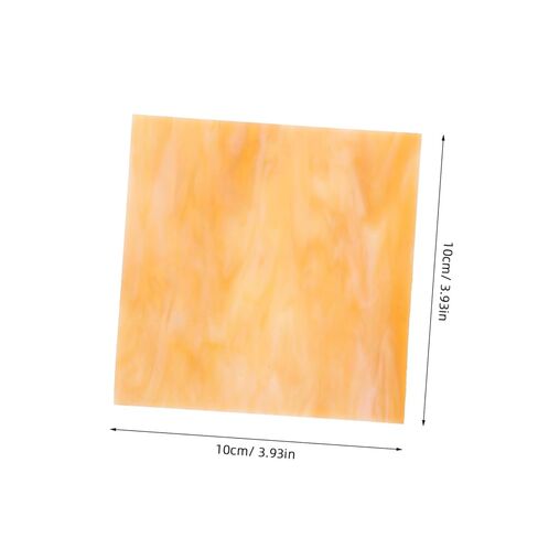 HOMSFOU Mosaic Tile Sheets 2 Pieces 3.94X3.94 Inch Glass Tiles for DIY Crafts and Home Decor Stained Glass Pieces for Photo Frames and Flowerpots in Saudi Arabia