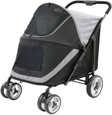 عربات الحيوانات الأليفة عربة الحيوانات الأليفة خفيفة الوزن وقابلة للطي وعربة الحيوانات الأليفة للكلاب والقطط وعربة الحيوانات الأليفة خفيفة الوزن في الهواء الطلق وعربة الحيوانات الأليفة متوسطة (G) in Kuwait