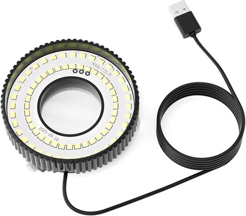 ضوء مجهر مستقطب صغير الحجم وخفيف الوزن مع 72 لمبة LED عالية السطوع تعمل بمنفذ USB لتطبيقات مختلفة in Kuwait