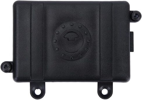 Alomejor Protective Receiver Box Exquisite Black Plastic, Durable Dust Scratch Protection for D110 Crawler Car Easy Installation Fit for/Axial SCX10 in Saudi Arabia
