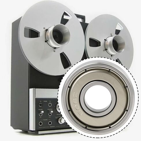 مجموعة من 8 محامل وحلقات DIN 471 متوافقة مع حوامل المحرك Revox A77 B77 PR99 مع حلقات دائرية in Kuwait