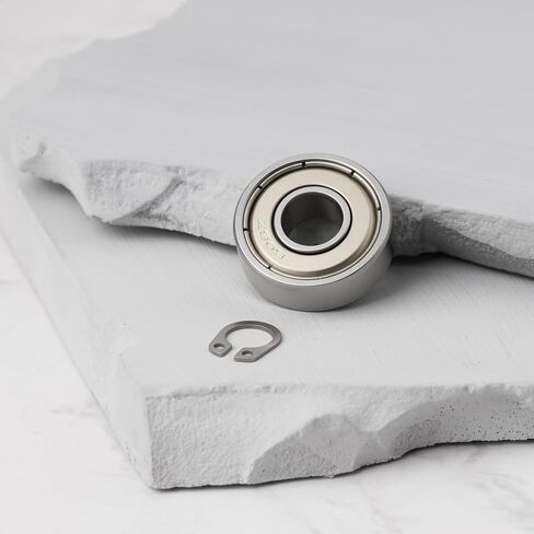 مجموعة من 8 محامل وحلقات DIN 471 متوافقة مع حوامل المحرك Revox A77 B77 PR99 مع حلقات دائرية in Kuwait