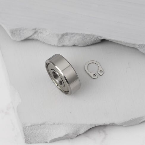 مجموعة من 8 محامل وحلقات DIN 471 متوافقة مع حوامل المحرك Revox A77 B77 PR99 مع حلقات دائرية in Kuwait