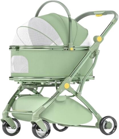 Pet Strollers Pet Stroller Dog Cat Aluminum Tube Stroller Lightweight Foldable Pet Stroller Outdoor Portable Pet Stroller Pet Stroller Medium in Kuwait