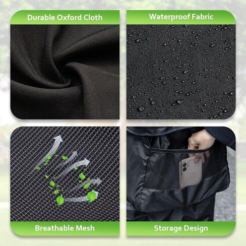 Dog Stroller Pet Stroller for Small and Medium Pets Cat Jogger Waterproof Pet Carriers with Soft Pad Lightweight Foldable Carriers for Easy Travel, Black in Saudi Arabia