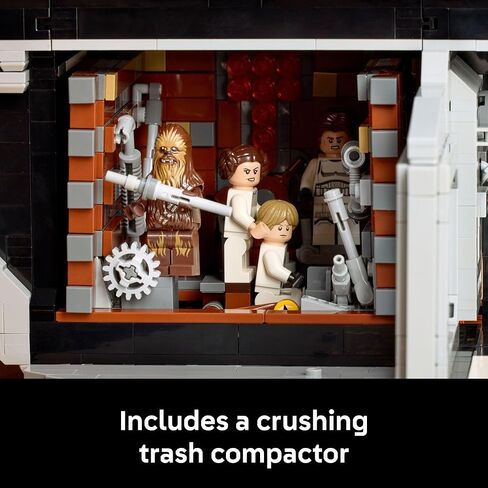 LEGO Star Wars Death Star Building Set for Adults, Ages 18+ - Collectible & Room Decor for Office, Bedroom, or Book Shelf - Fun Activity for Men, Women, & Movie Fans - Gift Idea for Birthdays - 75419 in Saudi Arabia
