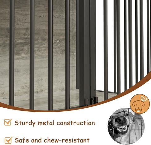 PUKAMI 44inch Large Dog Crate Furniture with Drawers, Wooden Dog Kennel Furniture for Indoor use, Grey End Table Dog House, for Small/Medium/Large Dog in Saudi Arabia