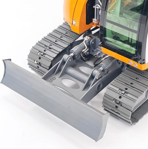 Jdm-208 1/14 7Ch حفار هيدروليكي للتحكم عن بعد R920 2Arms Metal RC Digger Flysky Pl18 Ev Lite نظام الصوت المقرنة السريعة نموذج درجة الهوايات للأعمار من 14 عامًا فما فوق in Kuwait