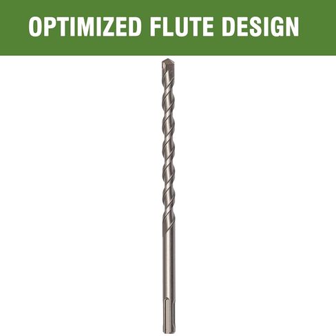 HLOFIZI 7/16" Concrete Drill Bit 8" Length with SDS Plus Shank, 7/16 inch Masonry Drill Bit Rotary Hammer Drill Bit Carbide Tipped for Block Wall, Brick, Stone, 1 Pack in Saudi Arabia