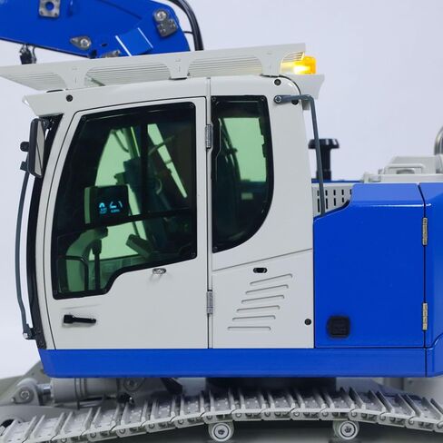 8Ways Valve Metal 1/14 RC Hydraulic Excavator Lr914 Pro Max Remote Control Digger Construction Car Pl18Ev Lite Radio Battery Hobby Grade Model for Ages 14+ in Saudi Arabia
