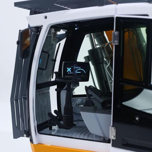 Lr914 Pro Max Metal 4Wd 1/14 RC Hydraulic Wheeled Excavator 11-Ways Valve RTR Radio Controlled Digger Pl18Ev Lite Battery Light Hobby Grade Model for Ages 14+ in Kuwait