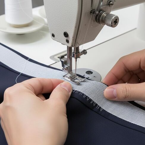 دليل شريط بحاشية على شكل هيكل السمكة بطول 11 ياردة للخياطة، دليل حاشية ضيقة أداة منحنية لفساتين التنانير، شريط بطانة لفساتين الشيفون والنسيج الرقيق، صناعة يدوية يدوية الصنع، لفة حظر قالب الملابس in Kuwait