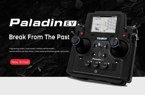 Flysky PL18 EV Paladin 2.4G 18CH 5D Hall Sensor Gimbals 3.5 بوصة TFT شاشة تعمل باللمس AFHDS 3 جهاز إرسال راديو لشاحنة RC سيارة روبوت الهندسة نموذج (الإصدار الرئيسي) in Kuwait
